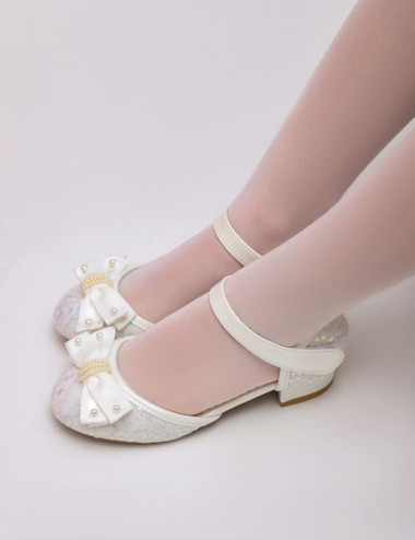 Ballerines filles blanches