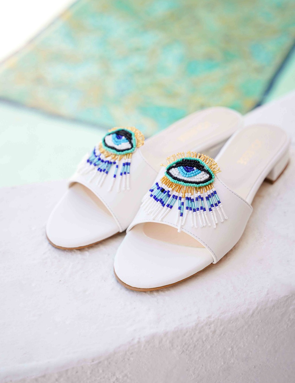 Mules avec détails eyes - 2