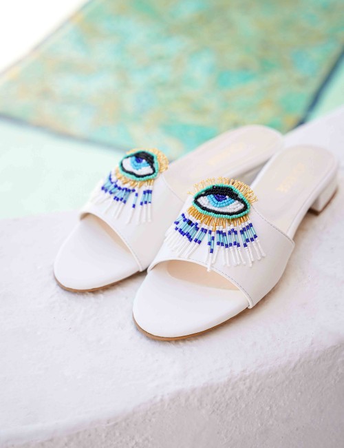 Mules avec détails eyes - 2