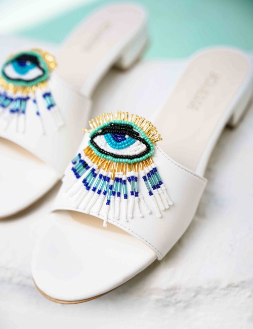 Mules avec détails eyes - 2