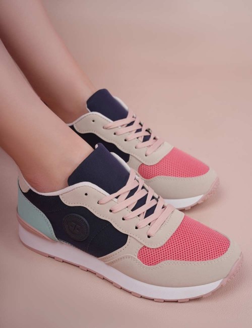 Sneakers femmes avec duo de couleurs chic Joliesse Tunisie