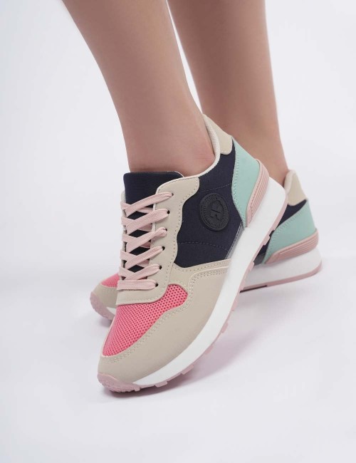 Sneakers femmes avec duo de couleurs chic Joliesse Tunisie