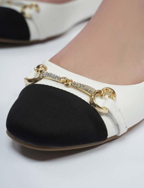 Ballerines avec motif en strass Joliesse Tunisie