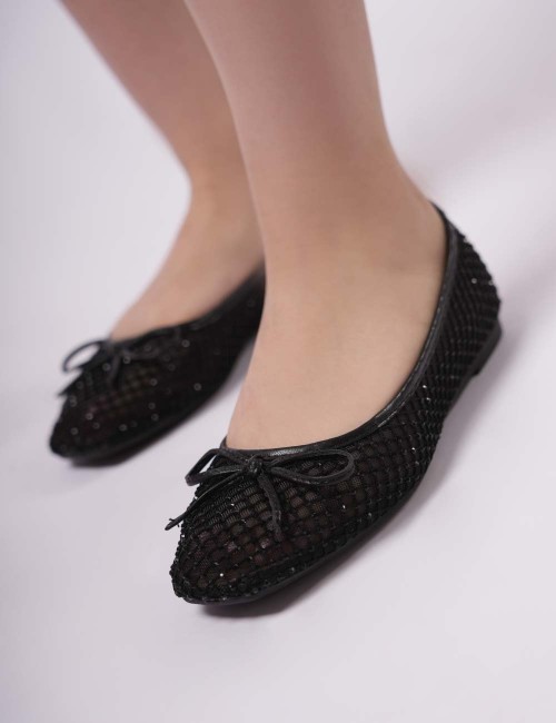 Ballerines avec motif en strass Joliesse Tunisie