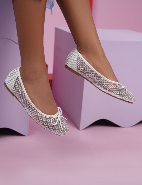 Ballerines avec motif en strass Joliesse Tunisie