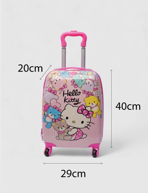 Cette image contient Valise S - Hello Kitty chez Joliesse. à 139,99 TND en Tunisie. L'hexa de l'arrière plan est #E7E7E7