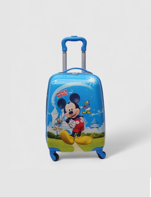 Cette image contient Valise S - Mickey Mouse chez Joliesse. à 139,99 TND en Tunisie. L'hexa de l'arrière plan est #E7E7E7