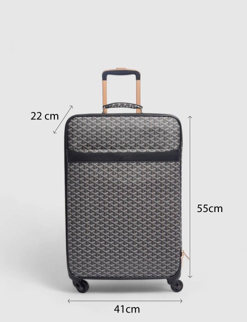 Cette image contient Valise Trolley Goyard M chez Joliesse. à 259,99 TND en Tunisie. L'hexa de l'arrière plan est #E7E7E7