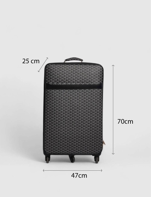 Cette image contient Valise Trolley Goyard L chez Joliesse. à 319,99 TND en Tunisie. L'hexa de l'arrière plan est #E7E7E7