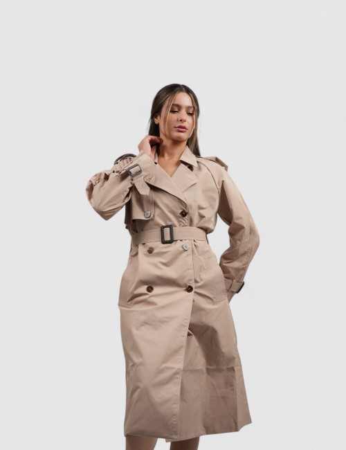 Trench-coat pour femme