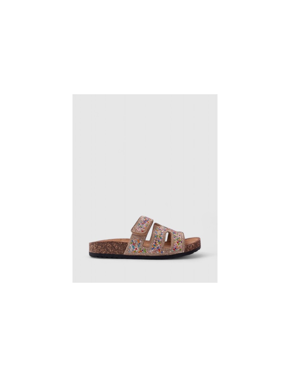 Cette image contient Mules en strass colorées chez Joliesse. à 84,99 TND en Tunisie. L'hexa de l'arrière plan est #E7E7E7 Cette image contient Mules en strass colorées chez Joliesse. à 84,99 TND en Tunisie. L'hexa de l'arrière plan est #E7E7E7
