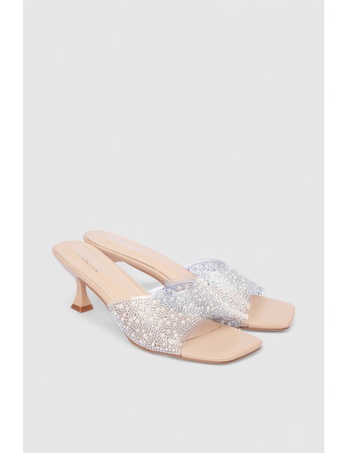 Sabots à Demi-Talons avec...