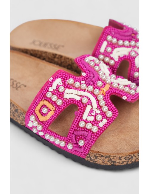 Mules à bride croisée avec...