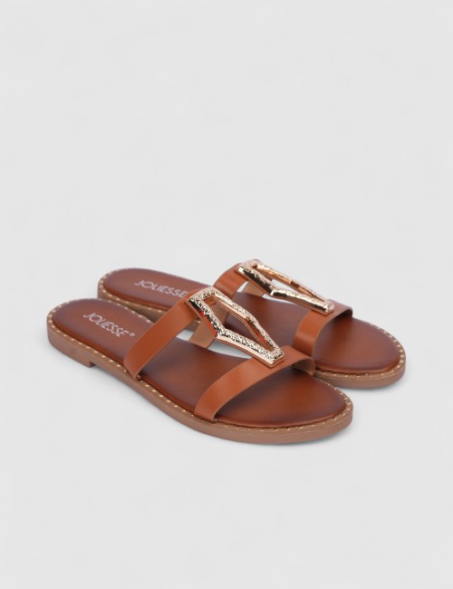 Mules à double bride et...