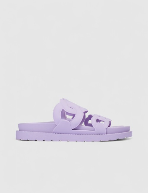 Mules plates femme avec...