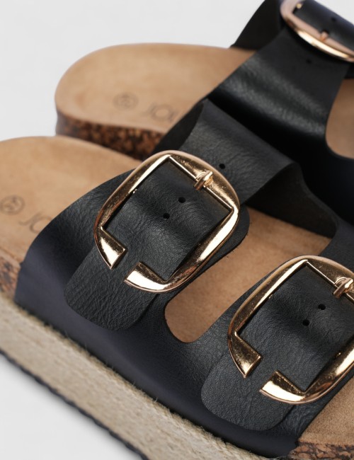 Mules compensées à doubles...