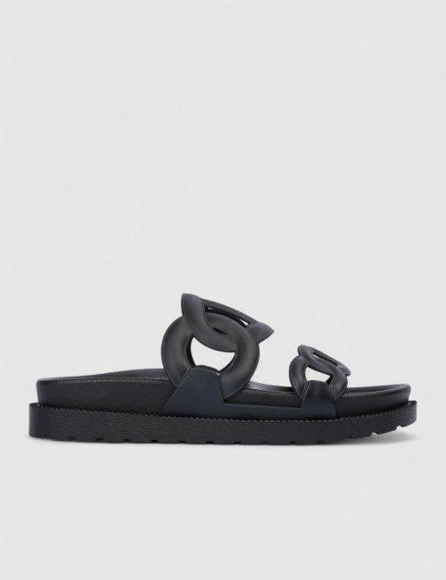Mules plates femme avec...