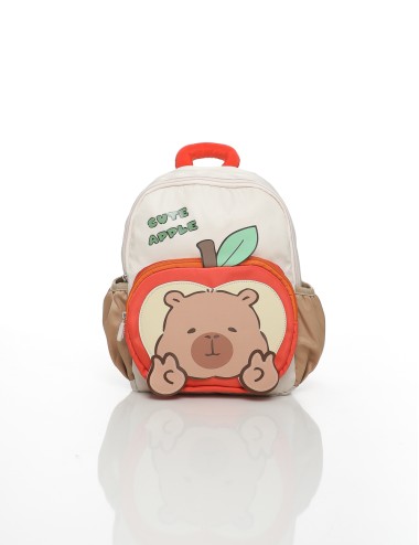 Cette image contient Sac à Dos Enfant Ours Pomme Cute Apple chez Joliesse. à 59,99 TND en Tunisie. L'hexa de l'arrière plan est 