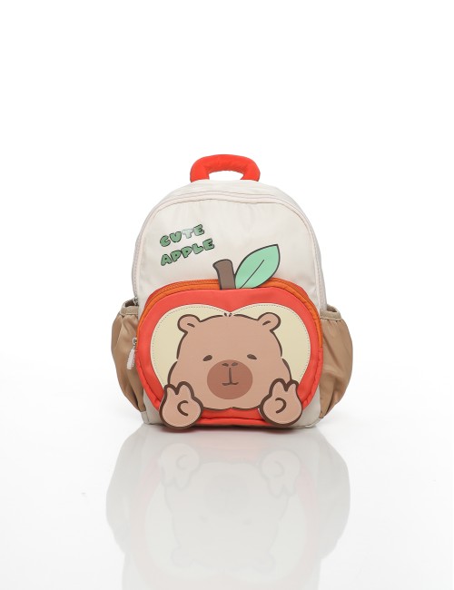 Cette image contient Sac à Dos Enfant Ours Pomme Cute Apple chez Joliesse. à 59,99 TND en Tunisie. L'hexa de l'arrière plan est 