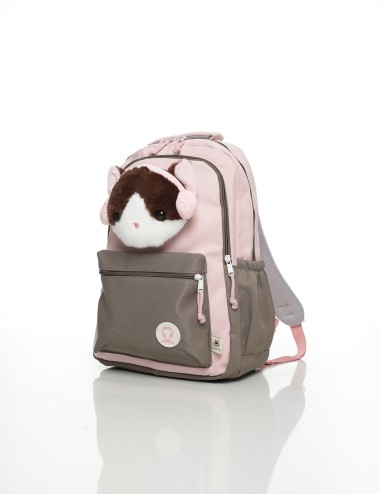 Cette image contient Sac à Dos Enfant Peluche Marron Rose chez Joliesse. à 84,99 TND en Tunisie. L'hexa de l'arrière plan est #E