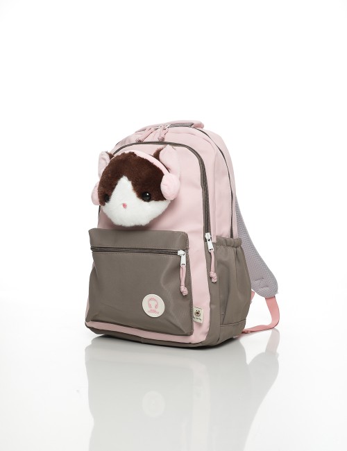 Cette image contient Sac à Dos Enfant Peluche Marron Rose chez Joliesse. à 84,99 TND en Tunisie. L'hexa de l'arrière plan est #E