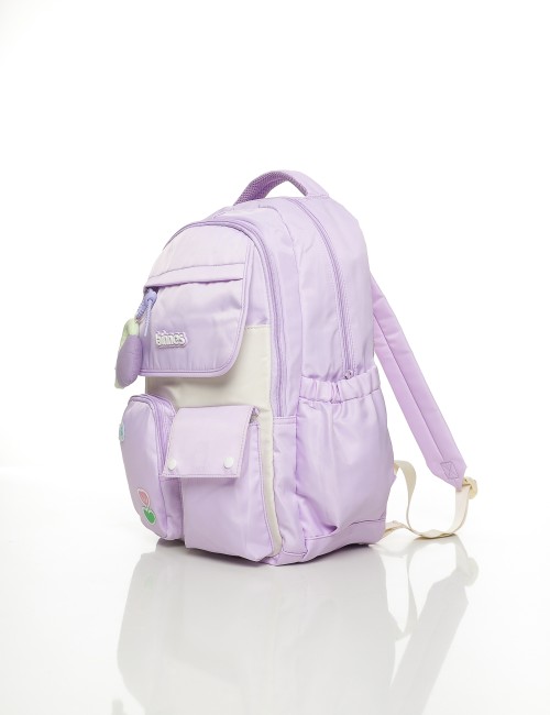 Cette image contient Sac à Dos Scolaire Binnes Multi Poches chez Joliesse. à 109,99 TND en Tunisie. L'hexa de l'arrière plan est