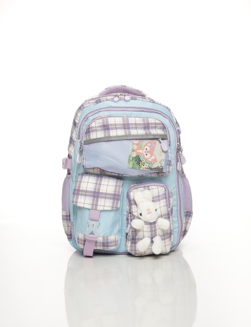 Cette image contient Sac à Dos Enfant Lapin Carreaux chez Joliesse. à 109,99 TND en Tunisie. L'hexa de l'arrière plan est #E7E7E