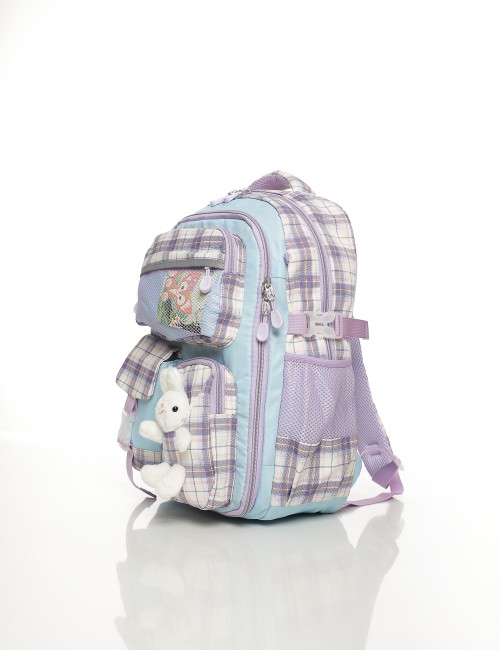 Cette image contient Sac à Dos Enfant Lapin Carreaux chez Joliesse. à 109,99 TND en Tunisie. L'hexa de l'arrière plan est #E7E7E