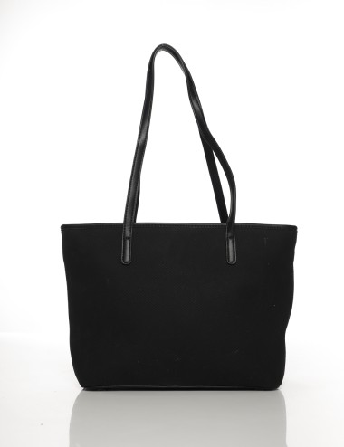 Cette image contient Grand Sac Cabas Bicolore avec Anses Longues chez Joliesse. à 129,99 TND en Tunisie. L'hexa de l'arrière pla