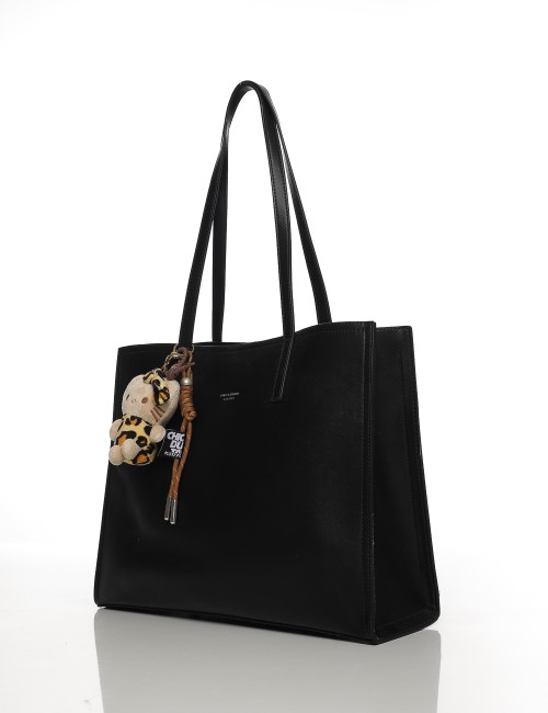 Cette image contient Grand Sac Cabas avec Porte-Clés Peluche Joliesse chez Joliesse. à 149,99 TND en Tunisie. L'hexa de l'arrièr