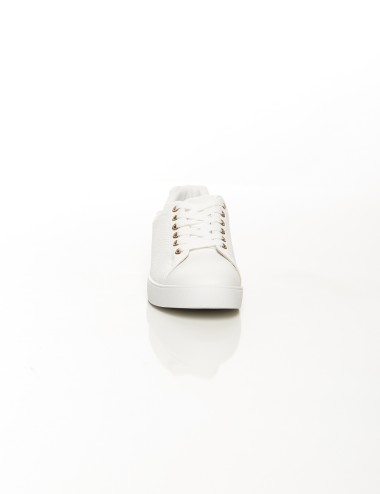 Cette image contient Baskets basses classiques, Noir et Blanc chez Joliesse. à 79,99 TND en Tunisie. L'hexa de l'arrière plan es