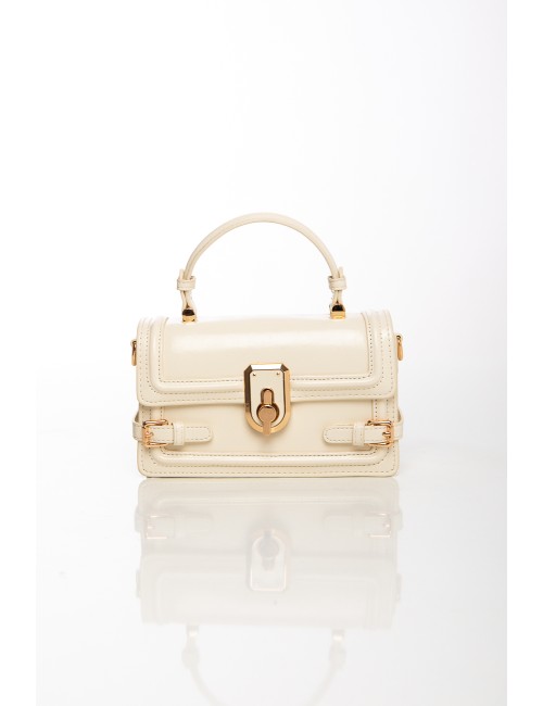 Cette image contient Sac à main ivoire chic avec bandoulière réglable chez Joliesse. à 149,99 TND en Tunisie. L'hexa de l'arrièr