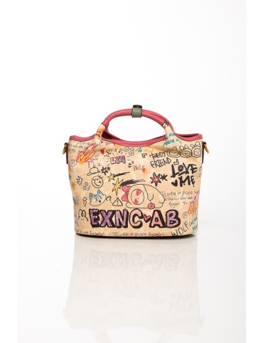 Cette image contient Sac à main multicolore avec imprimés artistiques et bandoulière amovible chez Joliesse. à 129,99 TND en Tun