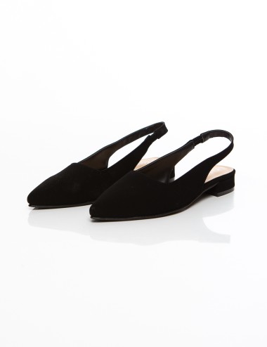 Cette image contient Ballerines slingback noires élégantes femme confort et style chez Joliesse. à 79,99 TND en Tunisie. L'hexa 