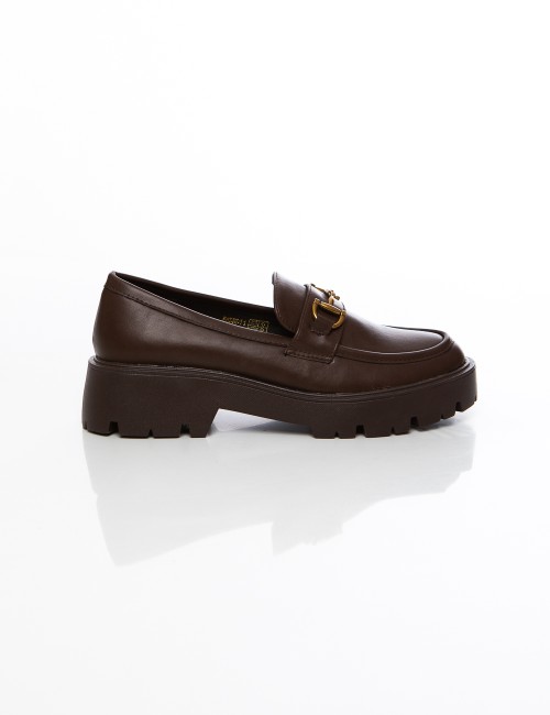 Cette image contient Mocassins femme semelle épaisse Élégance et confort chez Joliesse. à 109,99 TND en Tunisie. L'hexa de l'arr