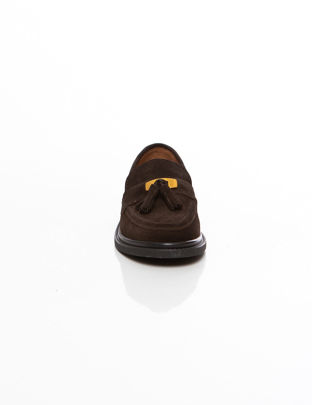 Cette image contient Mocassins en daim marron avec pampilles homme chez Joliesse. à 119,99 TND en Tunisie. L'hexa de l'arrière p