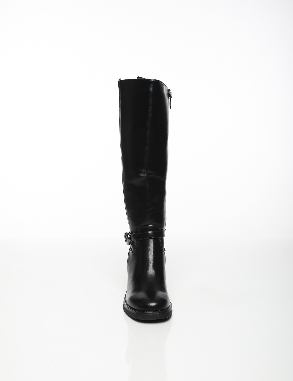 Cette image contient Bottes à Talons avec Boucle Latérale chez Joliesse. à 189,99 TND en Tunisie. L'hexa de l'arrière plan est #