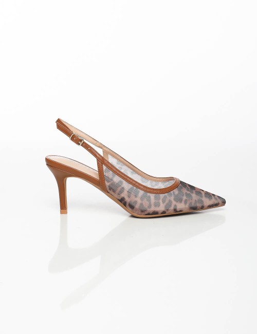 Escarpins à Motif Léopard