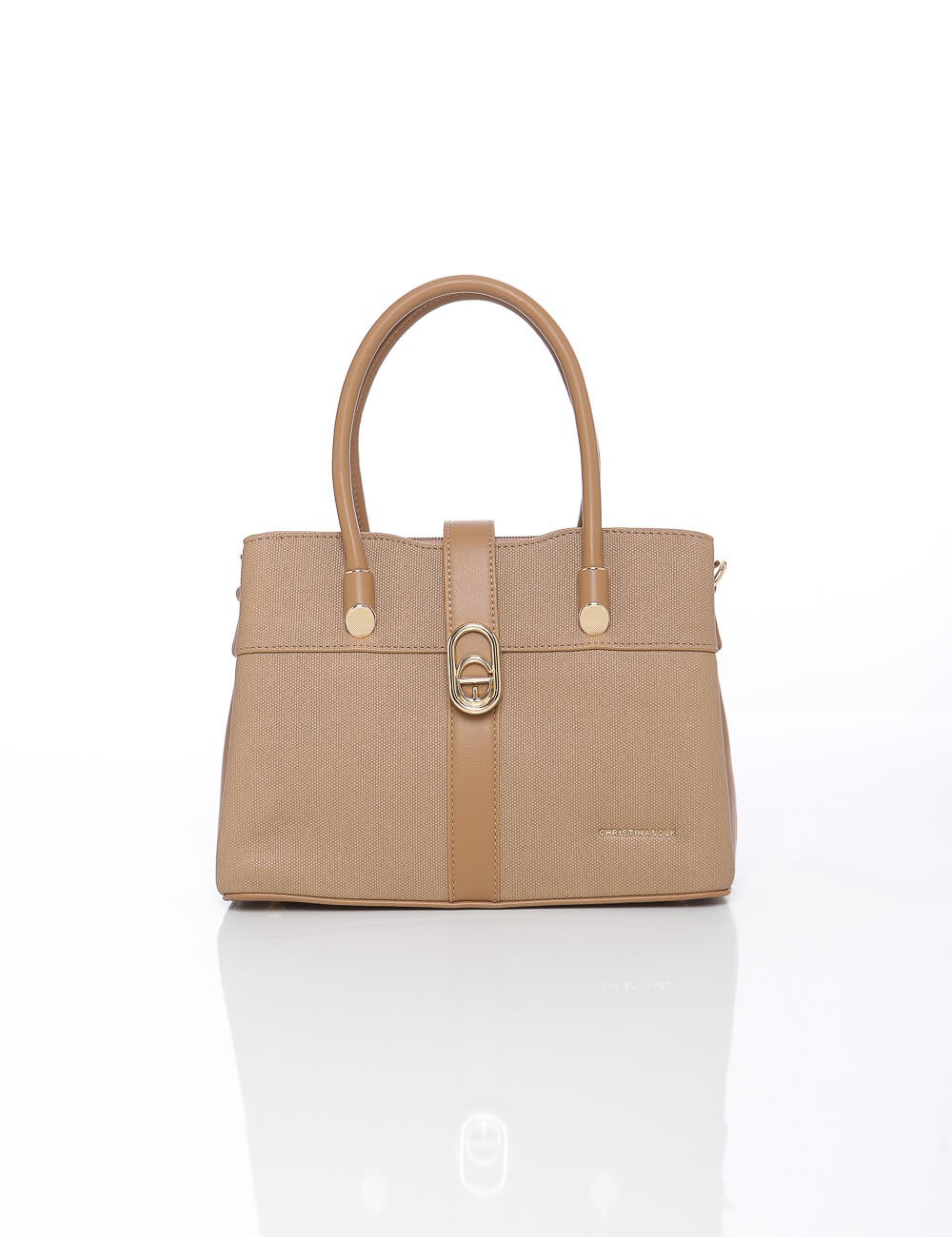 Cette image contient Sac à Main Structuré chez Joliesse. à 139,99 TND en Tunisie. L'hexa de l'arrière plan est #E7E7E7