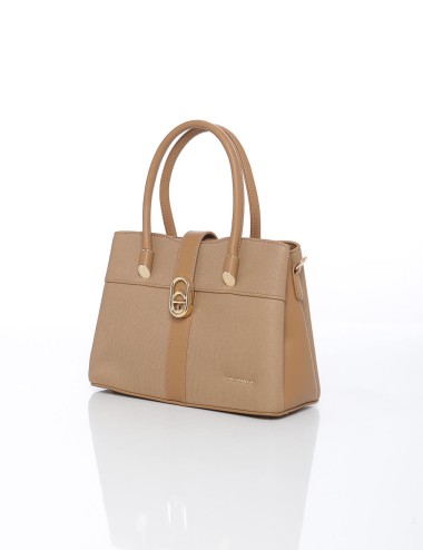 Cette image contient Sac à Main Structuré chez Joliesse. à 139,99 TND en Tunisie. L'hexa de l'arrière plan est #E7E7E7