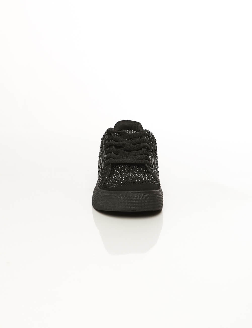 Cette image contient Baskets Basses à Strass chez Joliesse. à 89,99 TND en Tunisie. L'hexa de l'arrière plan est #E7E7E7