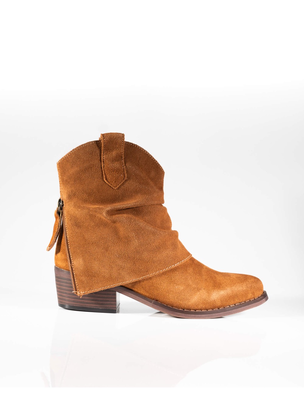 Bottines Western en Daim à Revers Joliesse