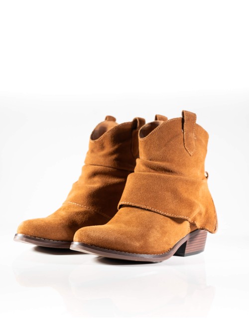 Bottines Western en Daim à Revers Joliesse