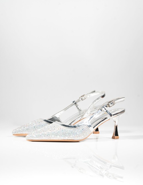 Escarpins Slingback à Cristaux Joliesse