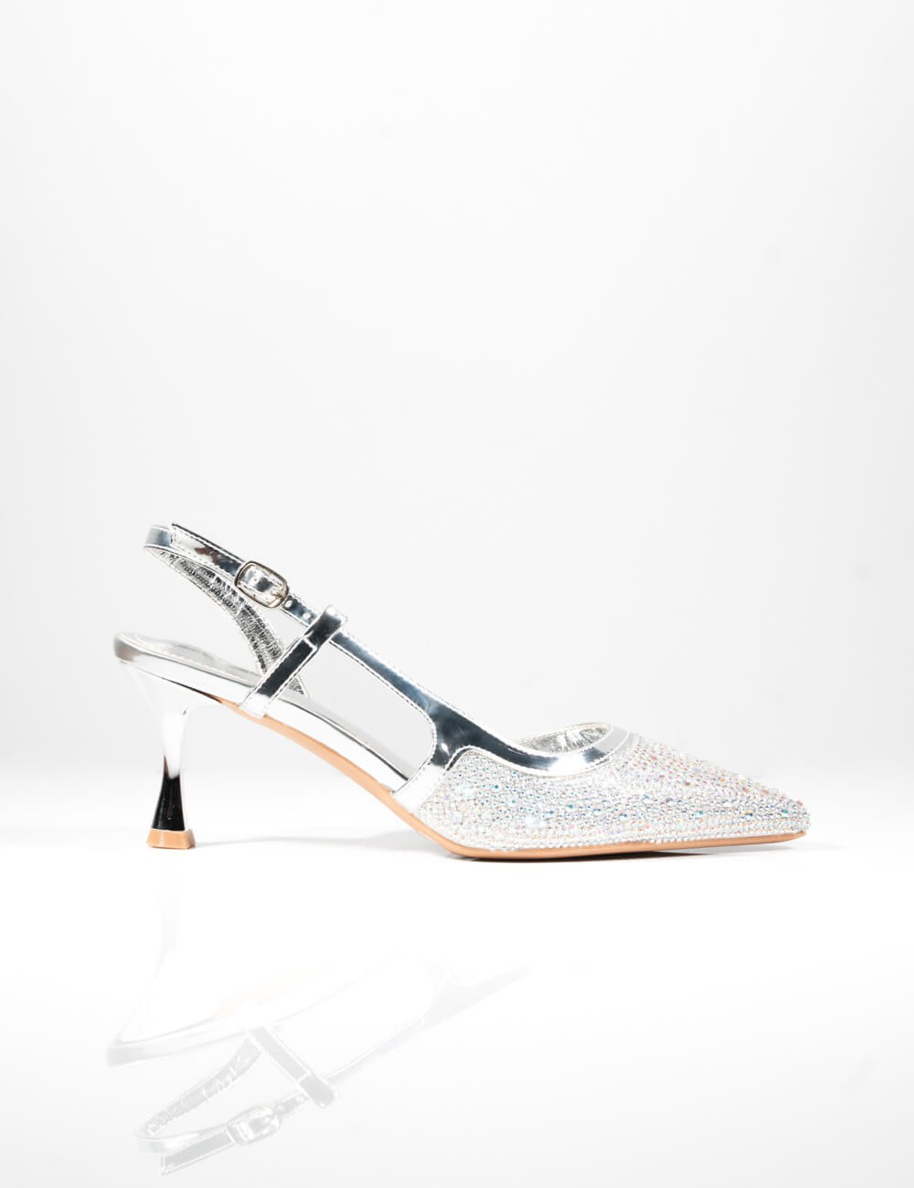 Escarpins Slingback à Cristaux Joliesse