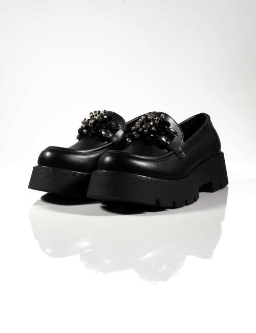 Derbies Noirs à Bijoux...