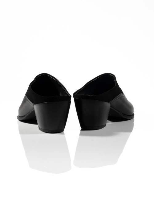 Sabots Style Western en Noir