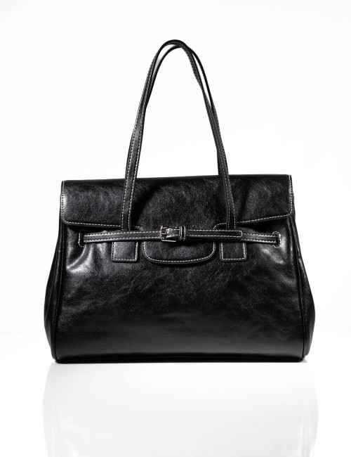 Cette image contient Sac à Main Cabas avec Bandoulière chez Joliesse. à 149,99 TND en Tunisie. L'hexa de l'arrière plan est #E7E