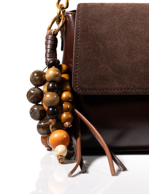 Sac Bandoulière Bimatière avec Détails Dorés Joliesse