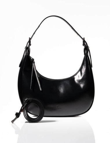 Cette image contient Sac à Main Demi-Lune chez Joliesse. à 129,99 TND en Tunisie. L'hexa de l'arrière plan est #E7E7E7